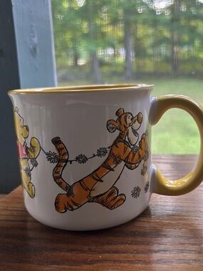 Winnie the Pooh "Daisy Chain" Ceramic Mug by Zrike